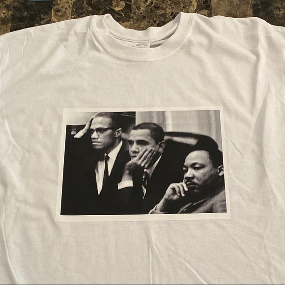 The deep thinkers tee “ Malcom, Barack, Martin LK” - Picture 3 of 4